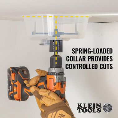Klein Tools Adjustable Hole Saw, large image number 4