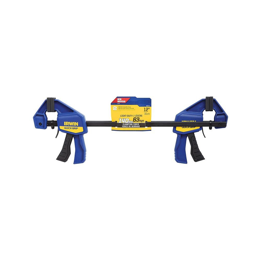 thumbnail image 2 of Irwin Mini Bar Clamp Set – Two 6-Inch & Two 12-Inch, Blue, 1964748 2 of 4