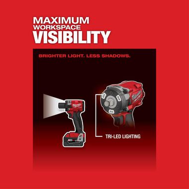 Milwaukee M18 FUEL 1/2 Compact Impact Wrench with Friction Ring Kit, large image number 5