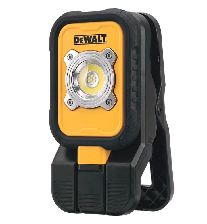 DEWALT 3.7V 1500 Lumen Rechargeable Clip Light