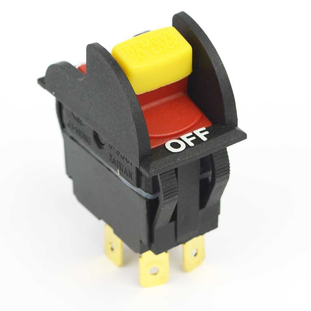 Big Horn 1-5/8 x 3/4 Inch On-Off Toggle Switch with Lock – 18808