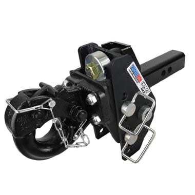 Shocker Hitch 20K Impact Max 2 Inch Cushion Hitch & Pintle Hook Mount - Military Style Hitch