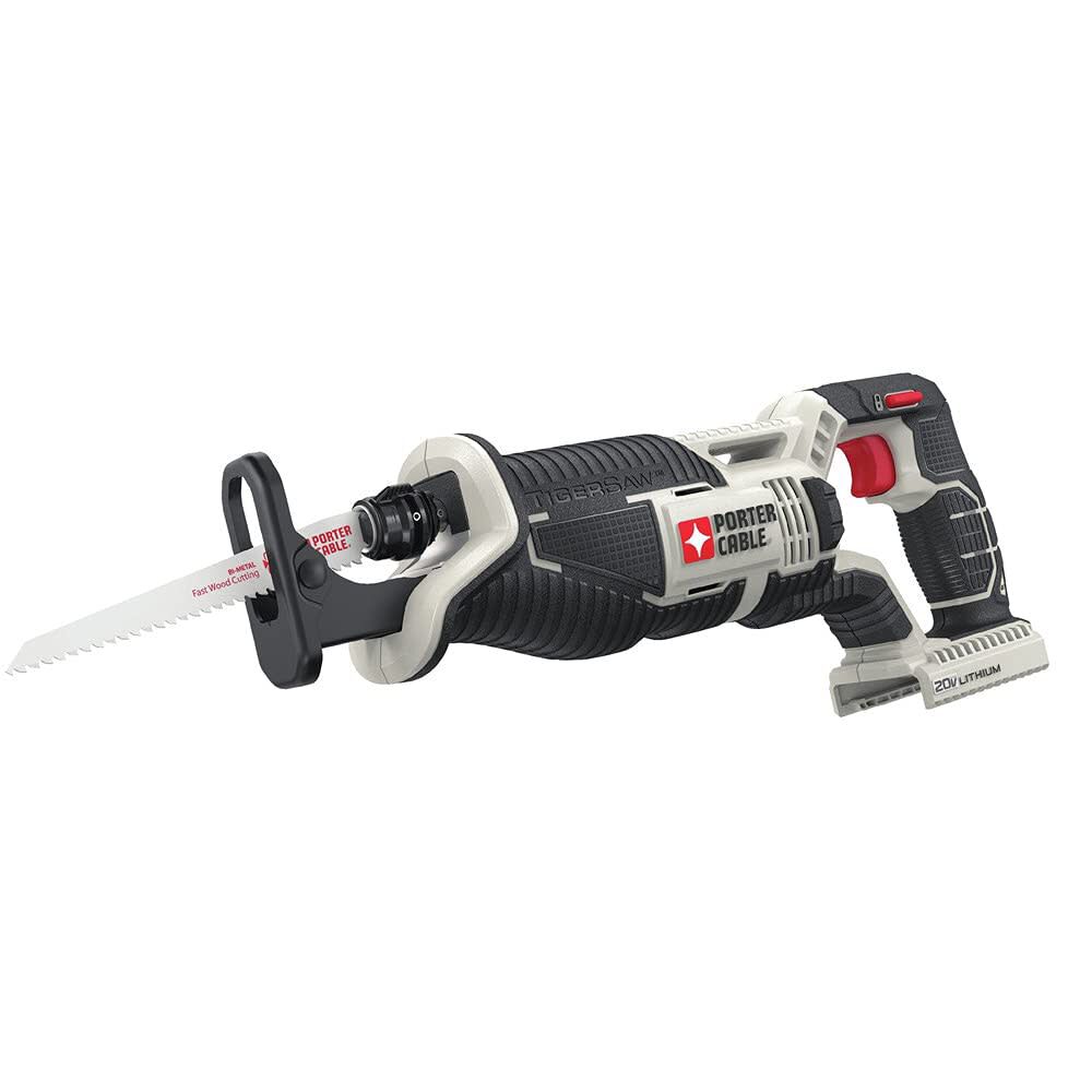 Porter Cable 20-Volt Variable Speed Cordless Reciprocating Saw (Bare Tool)