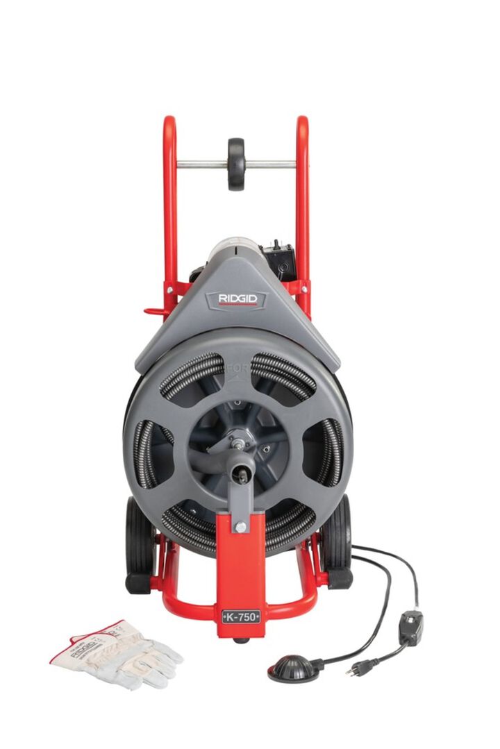 Ridgid K750R Drum Machine