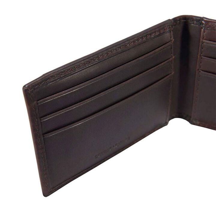 Carhartt Dark Brown Oil-Tan Leather Wallet, large image number 4