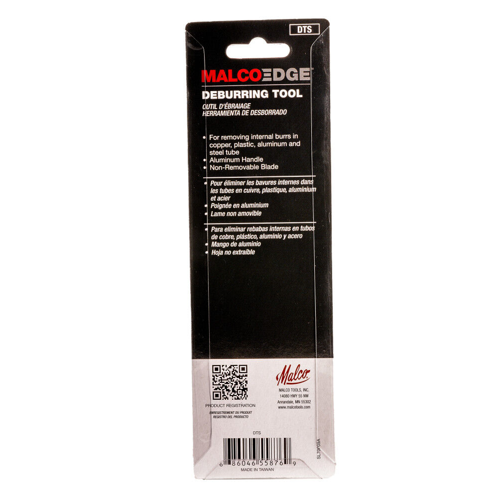 Malco Products MalcoEdge DTS Deburring Tool for Copper and Aluminum Tubing, large image number 8