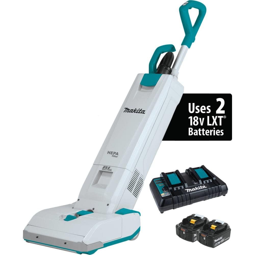 Makita 18V X2 (36V) LXT 1.3 Gallon HEPA 12 Inch Upright Vacuum – XCV19PG