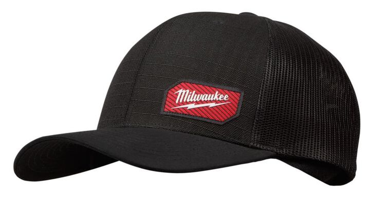 Milwaukee GridIron Snapback Trucker Hat, large image number 3