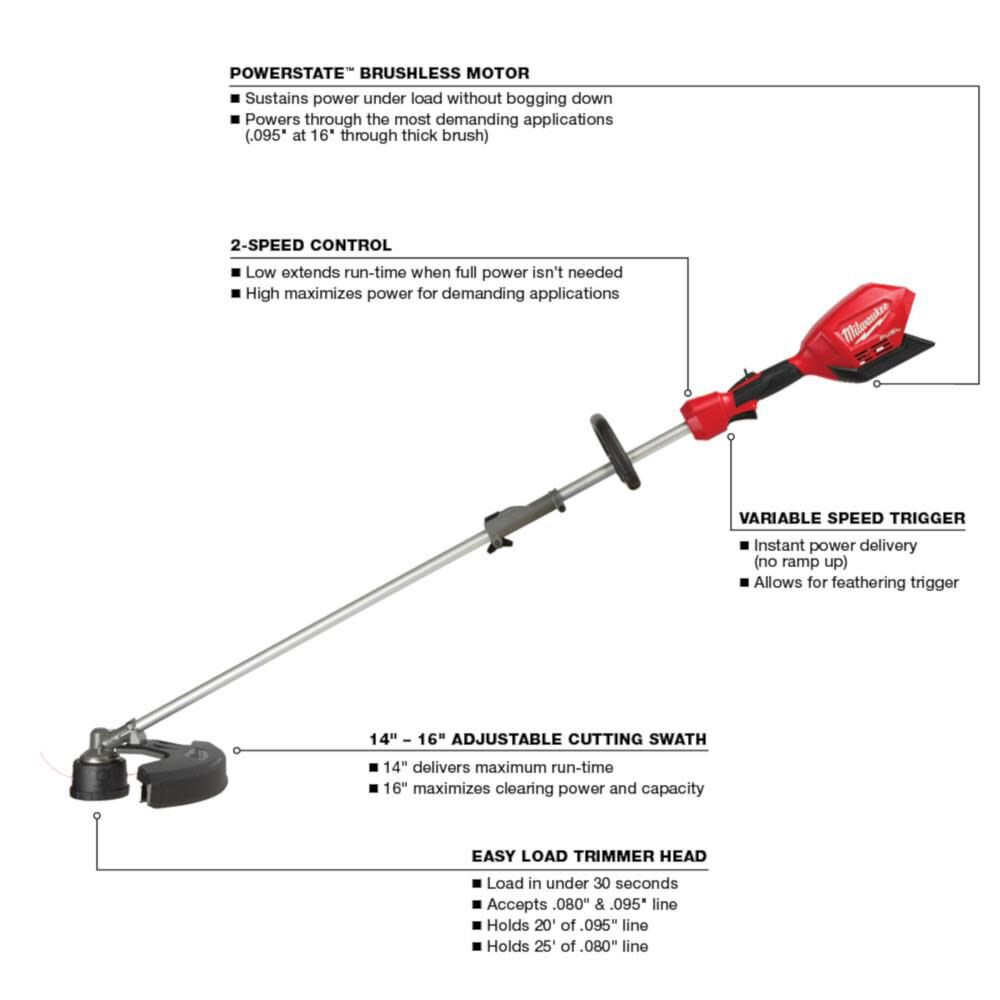 M18 fuel clearance weed eater