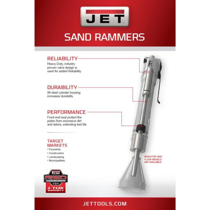 JET Floor Sand Rammer / Backfill Tamper, large image number 2