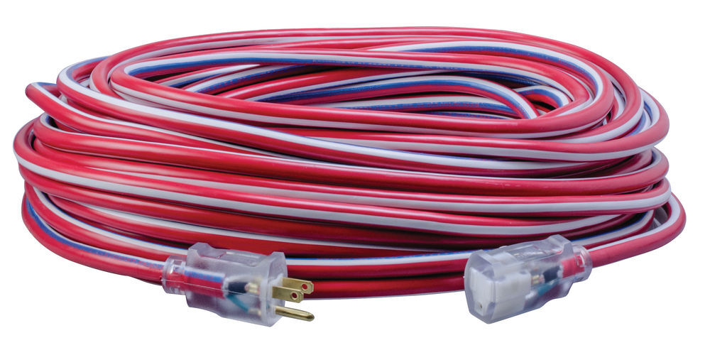 Southwire SJTW Extension Cord Lighted End Contractor Grade 12/3 100 Ft, large image number 9
