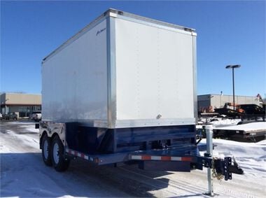 Air-Tow Trailers 14' x 6' 3in Enclosed Drop Deck Trailer - 10000 lb. Cap, large image number 3