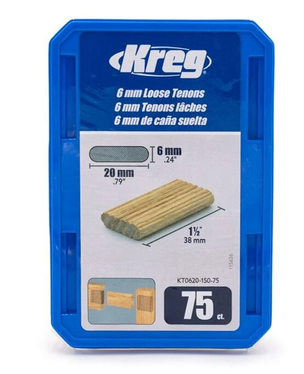 Kreg MortiseMate 6 Millimeter Loose Tenons, 75 count, large image number 1