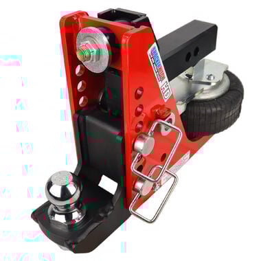 Shocker Hitch HD 20K 2 Inch Air Receiver Hitch & Drop Ball Mount 2 Inch Hitch Ball