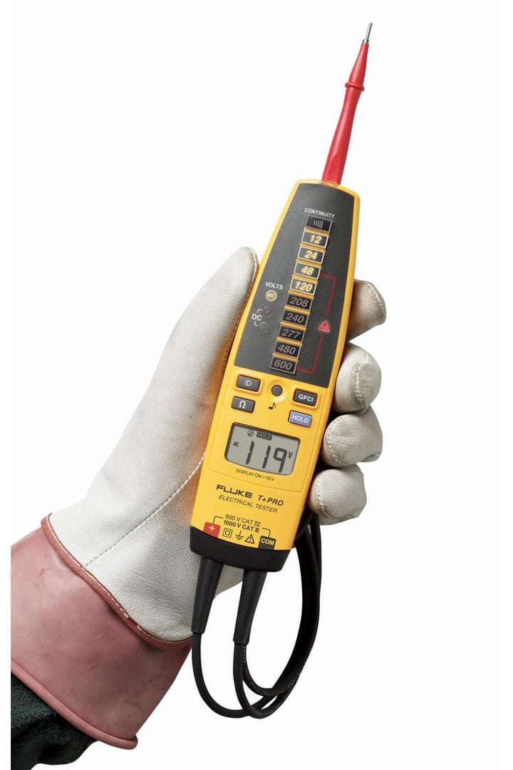 Fluke T+PRO 600-1000V Electrical Tester, large image number 1