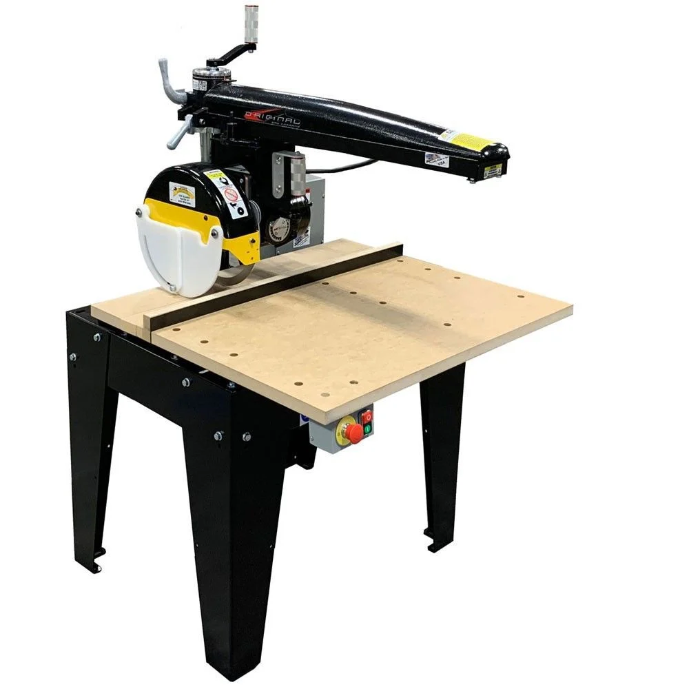 Original Saw 12 In. 1 Phase Contractor Duty Radial Arm Saw, large image number 1