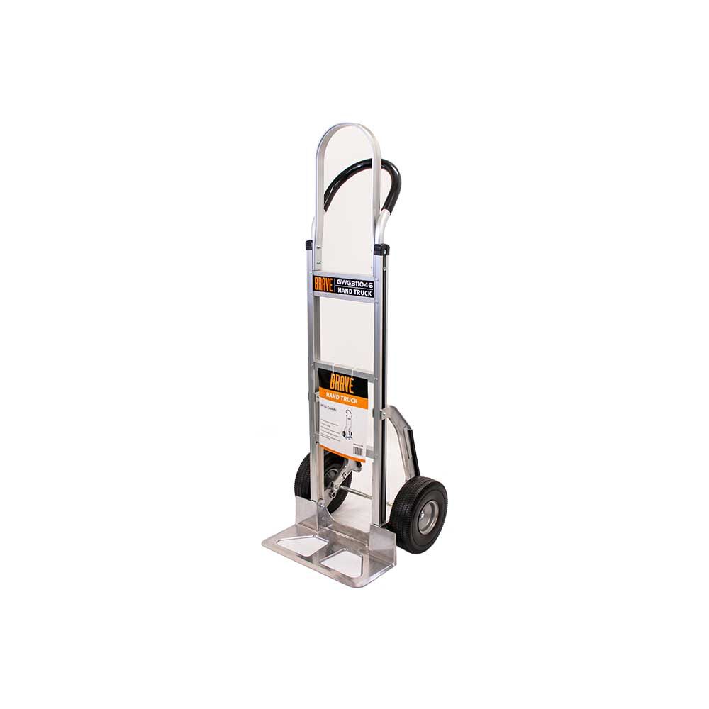 Brave 660 Lbs Capacity Aluminum Hand Truck and Stair Skid, large image number 1