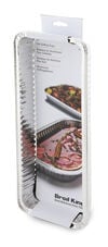 Broil King Narrow Aluminum 6.00in X 14.00in Foil Drip Pan - 3 pack, small image number 1