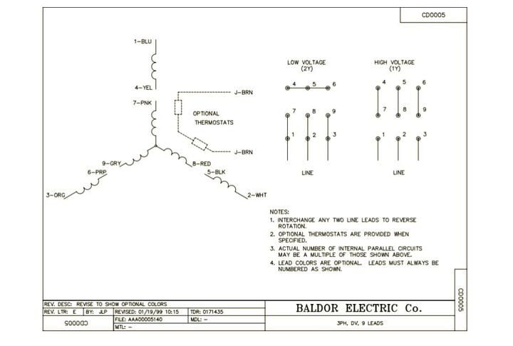 Baldor-Reliance VEM3558T 2HP 1755RPM 3PH 60HZ 145TC 3528M TEFC F1 Motor, large image number 2