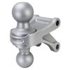 Shocker Hitch Streamline 10K Aluminum 2in Air Receiver Hitch & Silver Combo Ball Mount with 2in & 2-5/16in Hitch Balls, small image number 5