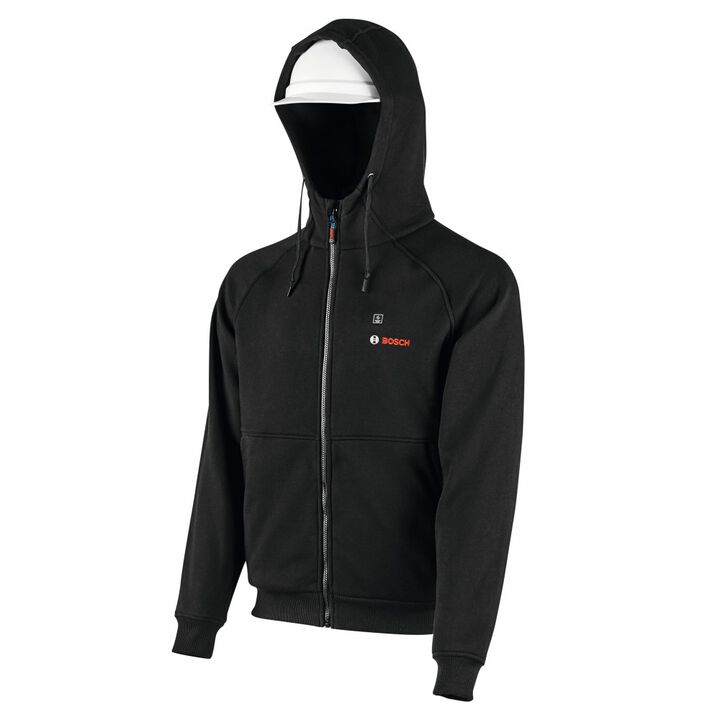 Bosch 12V Max Heated Hoodie Kit Black XL Reconditioned, large image number 4
