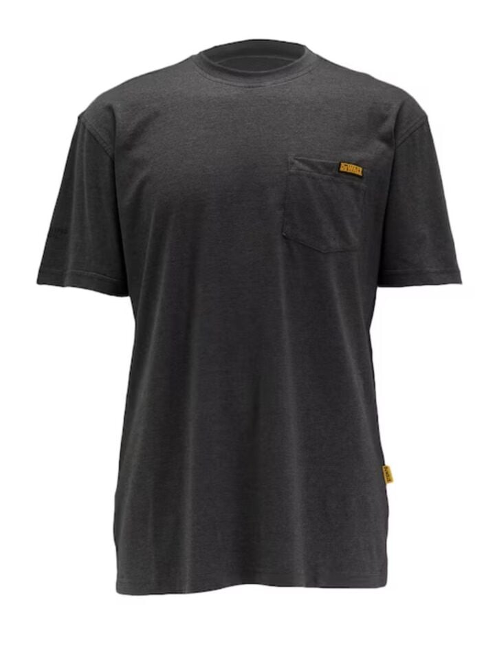 DEWALT Pocket T-Shirt Charcoal Gray XL