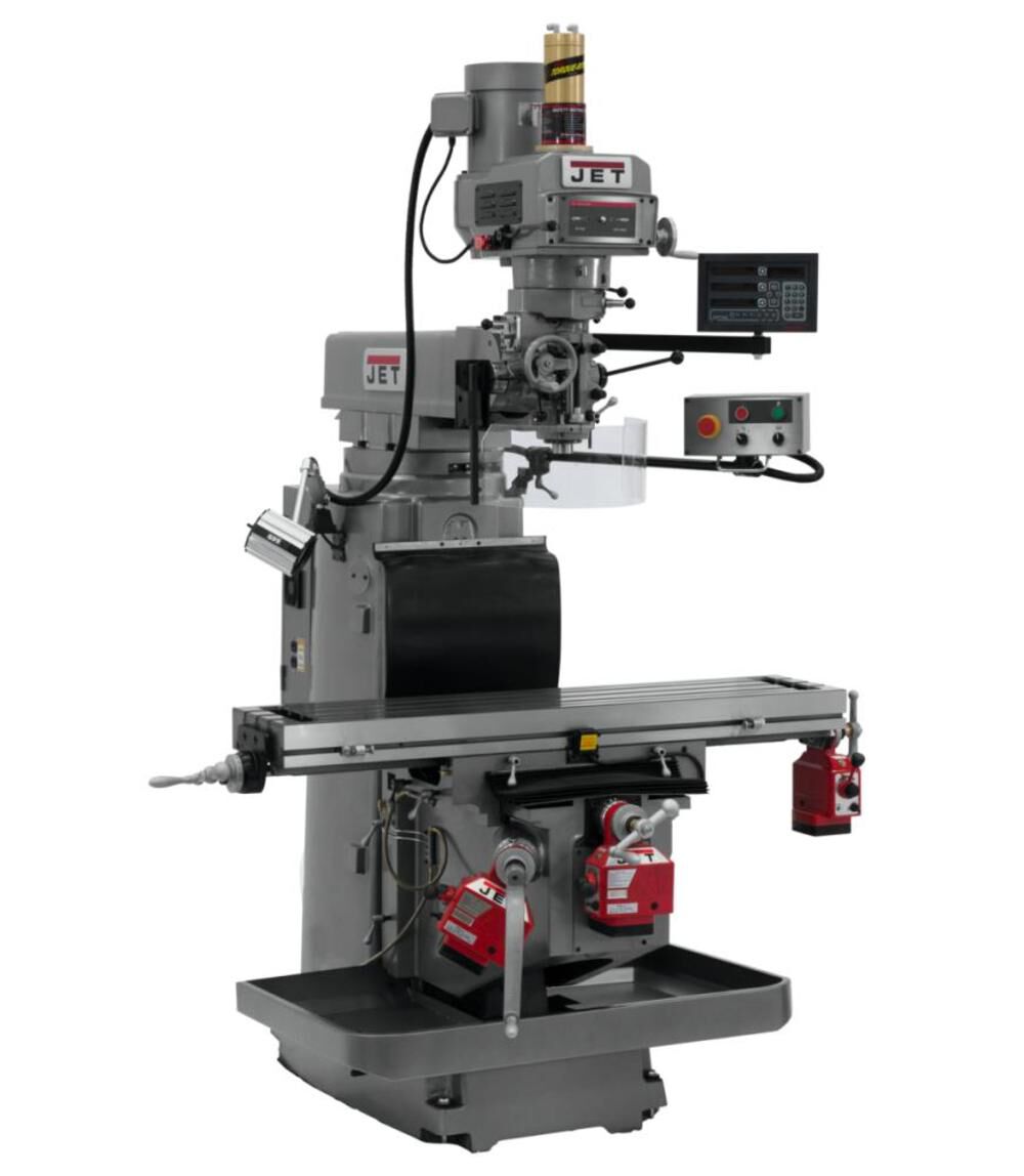 JET JTM-1254RVS DP700 3X-Q XYZ PFD Vertical Milling Machine, large image number 2