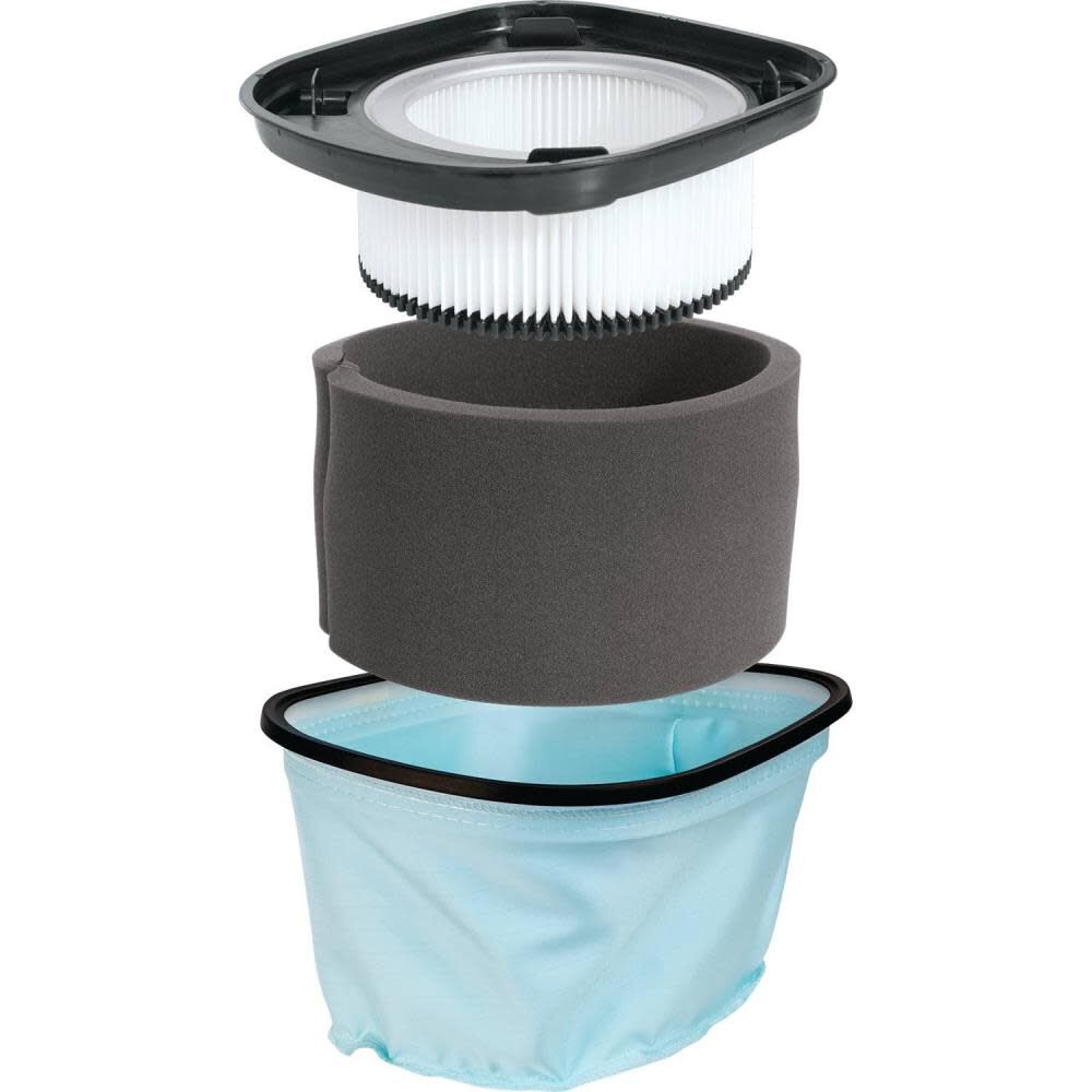 Makita Promotional 18V X2 36V 5.0Ah LXT Corded 2.1 Gallon HEPA Dry Dust Extractor Vacuum Kit, large image number 10