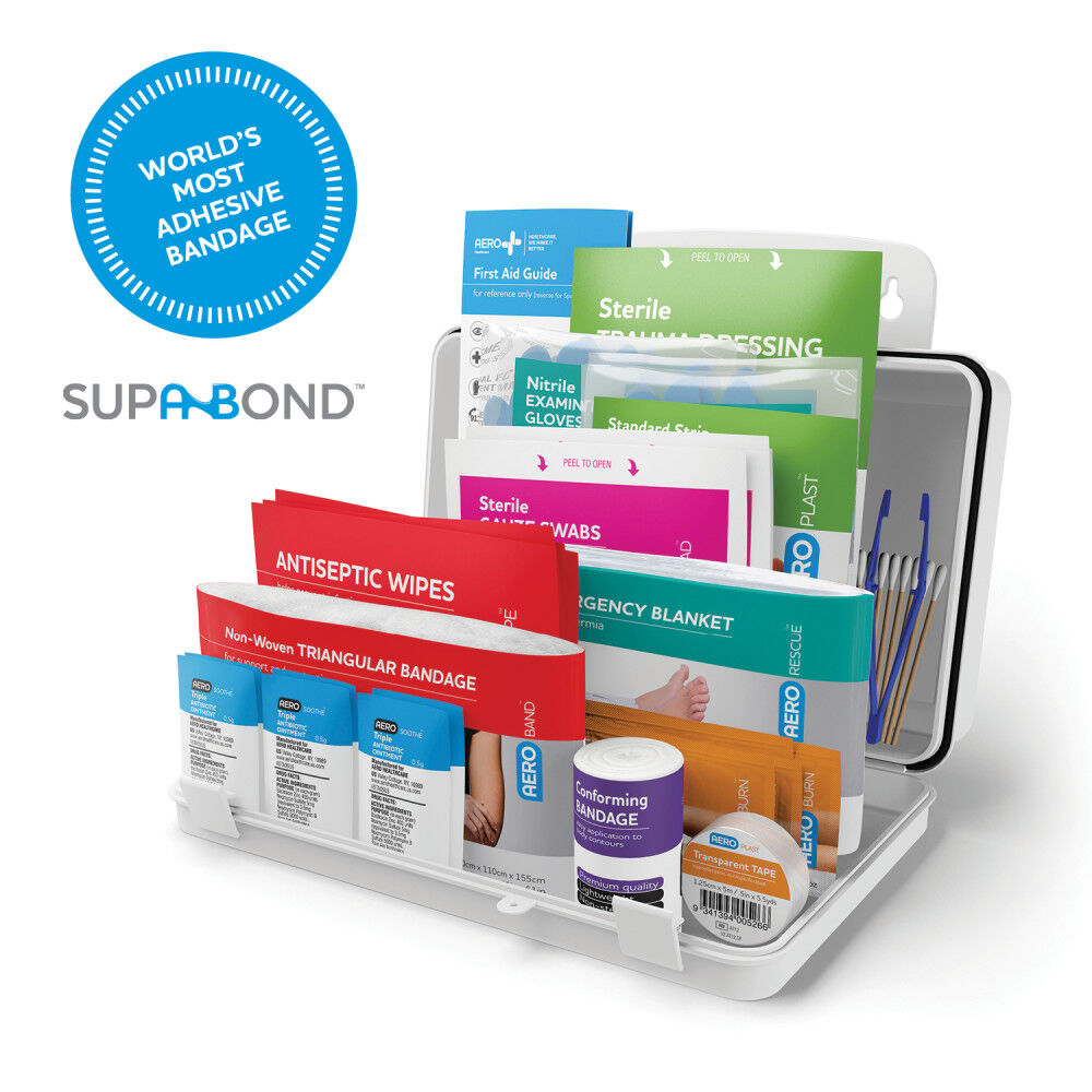 Aero Healthcare SUREFILL 10 Series First Aid Kit - Weatherproof Plastic Case, large image number 2