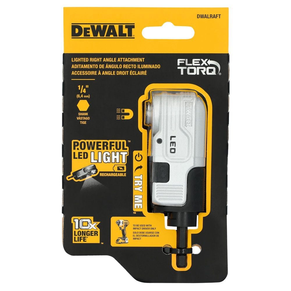 DEWALT FLEXTORQ Lighted Modular Right Angle Attachment, large image number 11