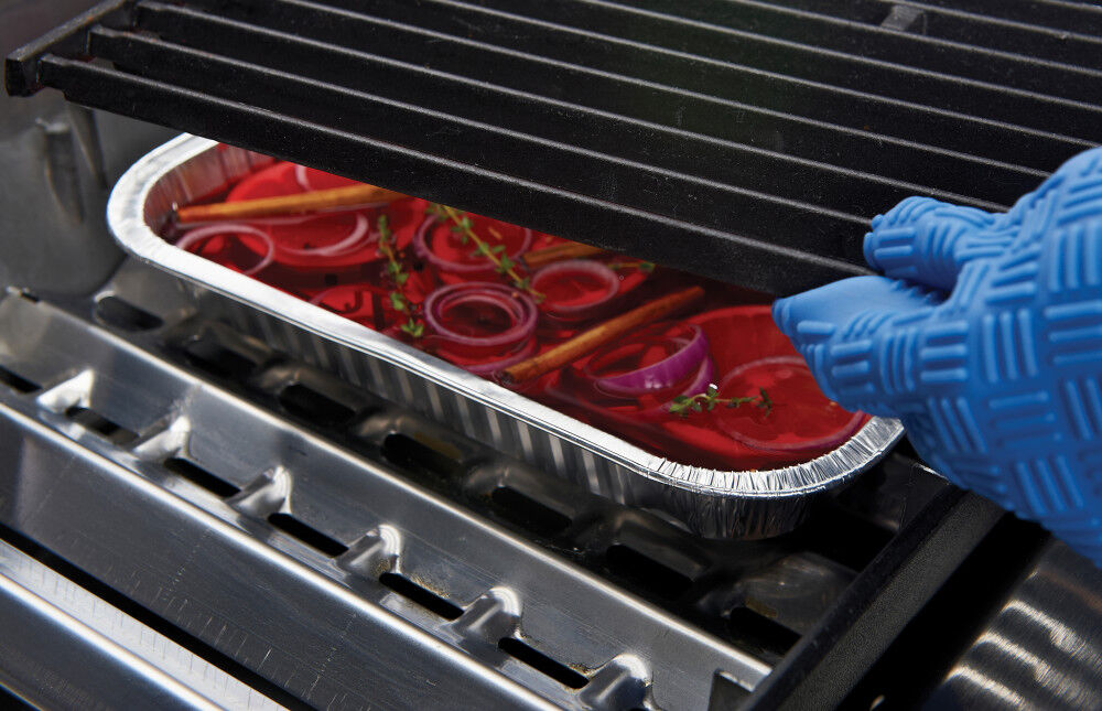 Broil King Narrow Aluminum 6.00in X 14.00in Foil Drip Pan - 3 pack, large image number 3
