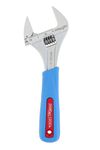 Channellock 8in CODE BLUE Extra Wide Adj. Wrench, small