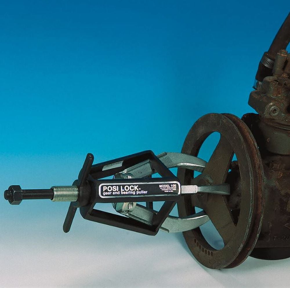 Posi Lock Puller 8 In. Reach 3 Jaws 17 Ton 0.75 to 12 In. Spread Manual Puller, large image number 2