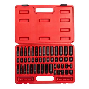 Sunex 1/4 In. Dr. 48 pc. Master Impact Socket Set