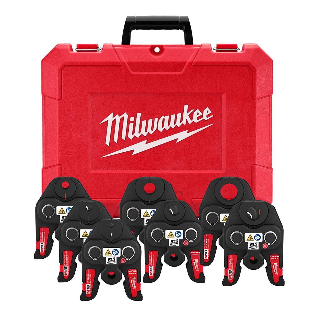 Milwaukee 1/4-1-1/8inch RLS ACR Press Jaw Kit for M18 FORCE LOGIC Press Tools, large image number 1