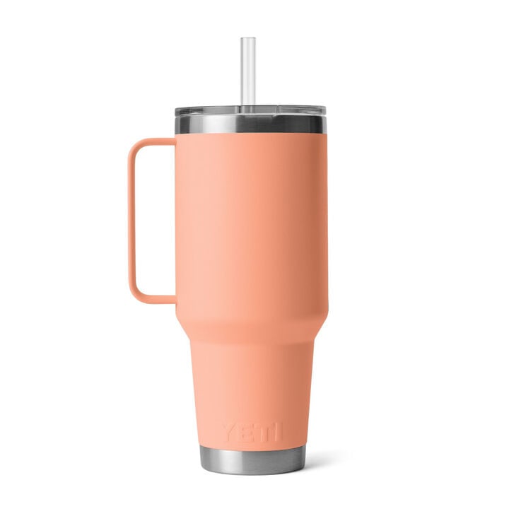 YETI Rambler 42 Oz Straw Mug with Straw Lid Lowcountry Peach, large image number 2