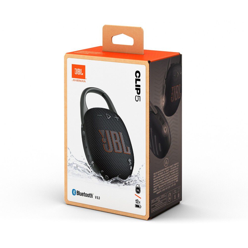 JBL Clip 5 Waterproof Bluetooth Speaker, Black, large image number 9