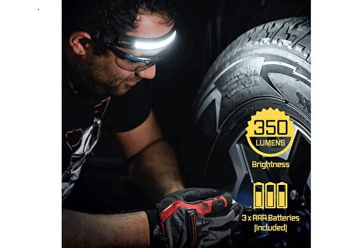Liteband Activ 350 Headlamp 350 Lumens Carbon, large image number 2