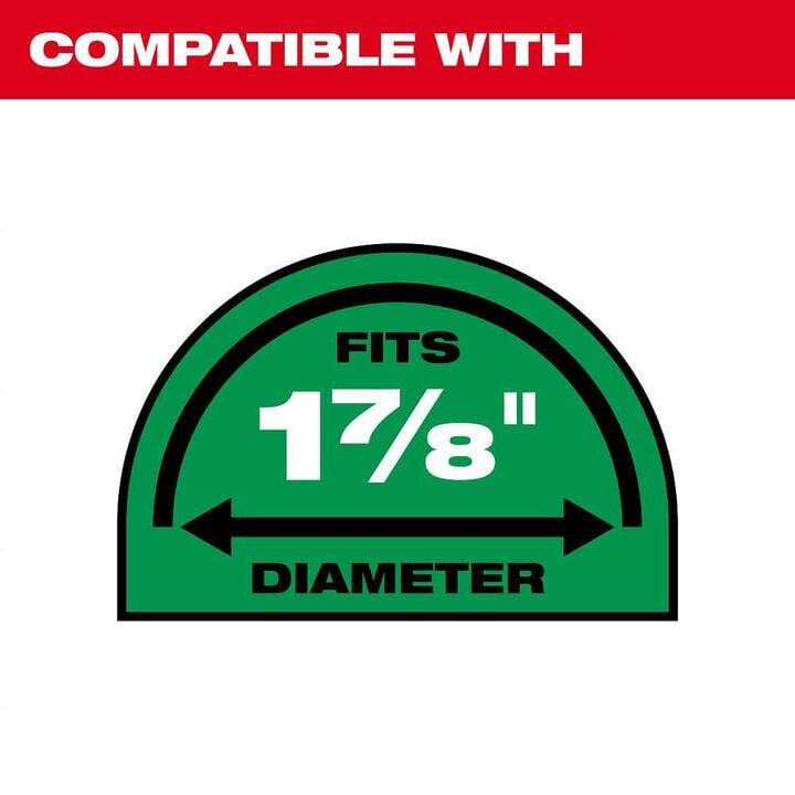 Milwaukee 1-7/8 Inch x 6 Ft. Flexible Hose, large image number 3