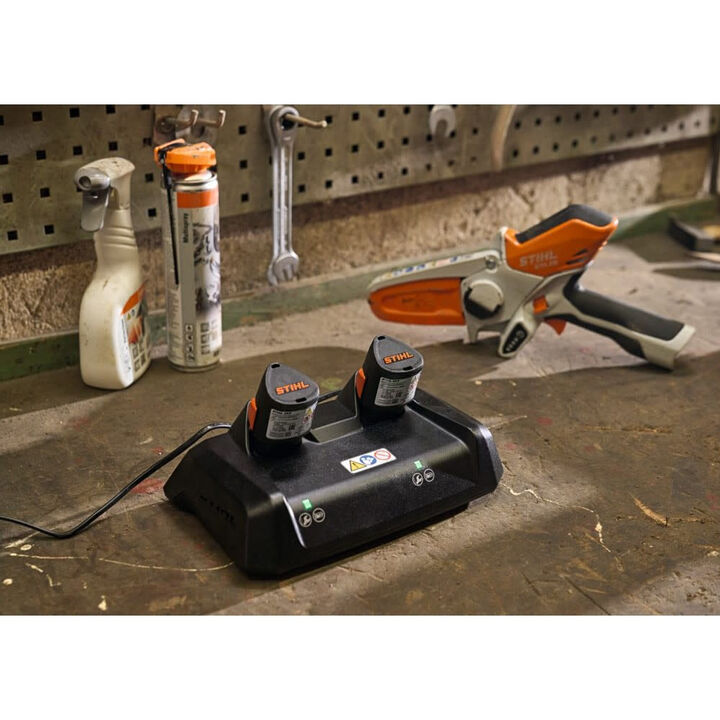 Stihl AL 5-2 120V 120W High-Speed Double Battery Charger for 2 AS Batteries, large image number 4