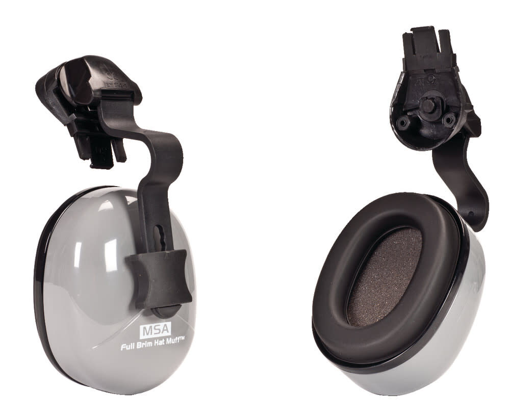 MSA Safety Works SoundControl SH Cap Model, Use with MSA Slotted Full Brim Helmet, Gray, large image number 1