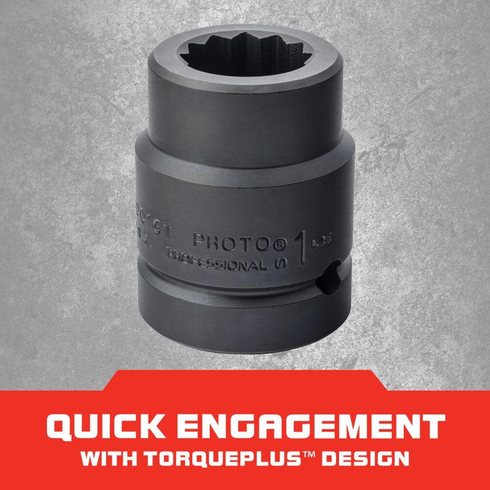 Proto 1in Drive Impact Socket 1in - 12 Point, large image number 5