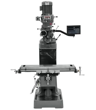 JET JTM-1 Mill with 3-Axis Newall DP700 Dro, large image number 1