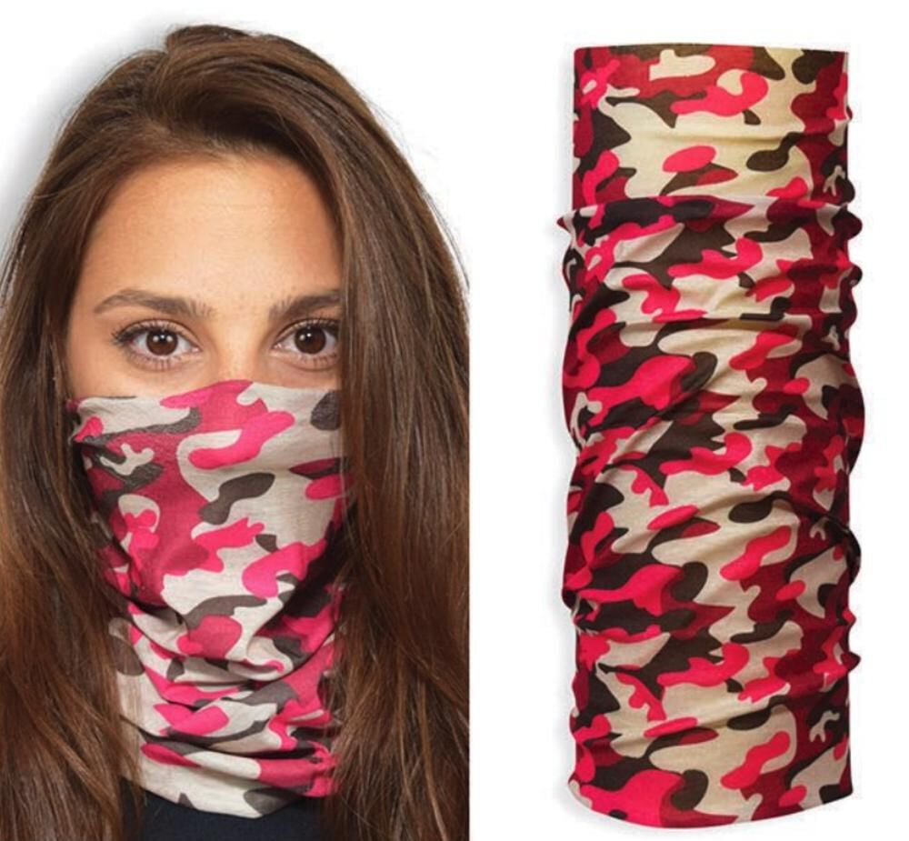 John Boy Face Guard Mask – Pink Camo