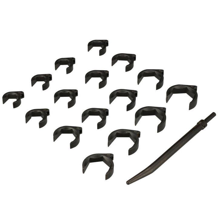 Milton Metric Shockit Crows Foot Set 16pc