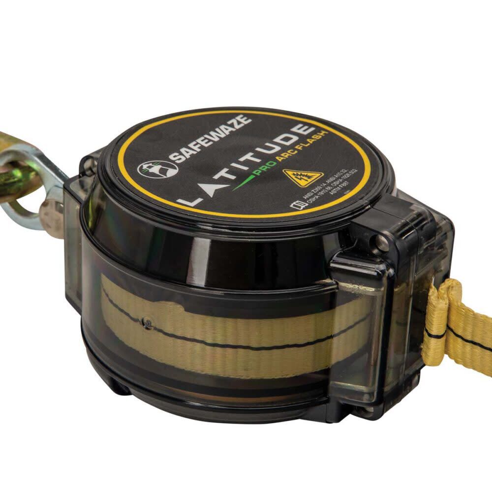 Safewaze Latitude Pro Arc Flash 7 Ft. Dual Web SRL-P: 9013 BWB, Alu Snap Hooks, large image number 3
