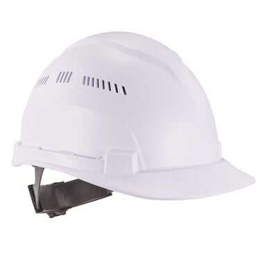 Ergodyne Skullerz 8966 White Lightweight Cap Style Hard Hat Vented Class C