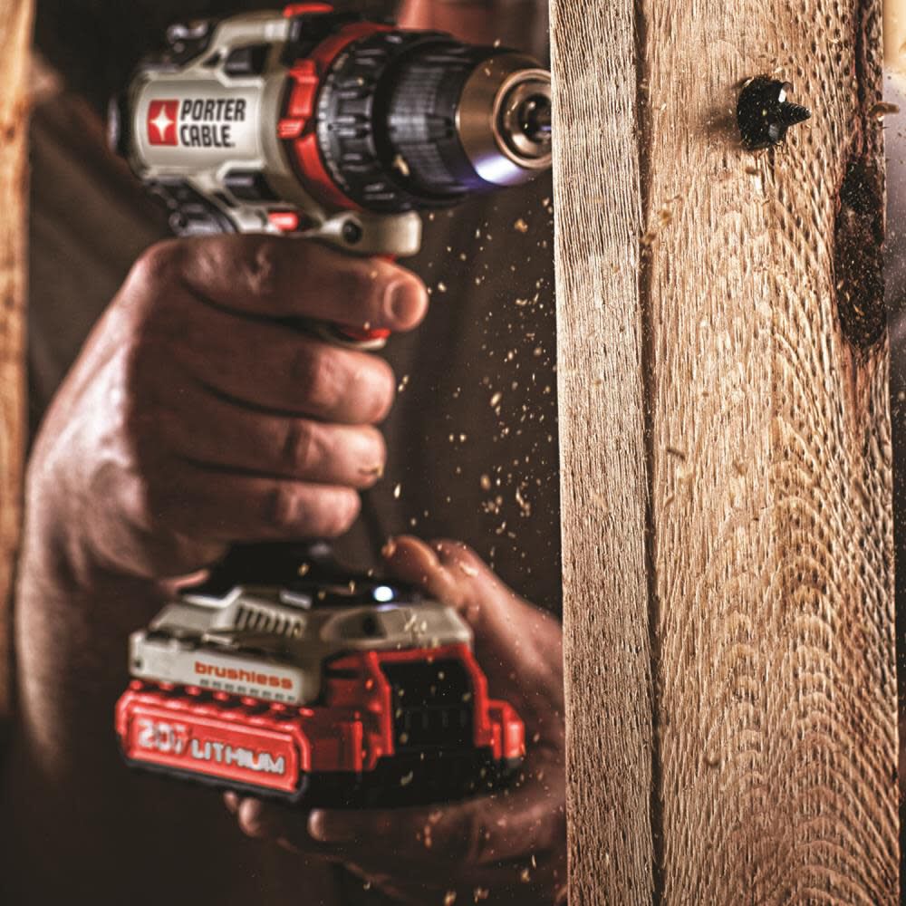 Porter Cable 20V MAX 1 2 in Drill with Battery Kit PCCK607LB Acme Tools