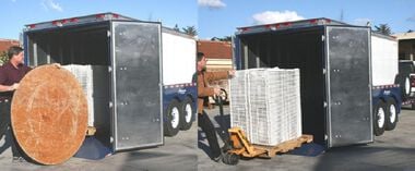 Air-Tow Trailers 14' x 6' 3in Enclosed Drop Deck Trailer - 10000 lb. Cap, large image number 5