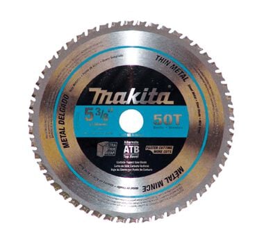 Makita 5-3/8in 50T TCT Saw Blade, large image number 0